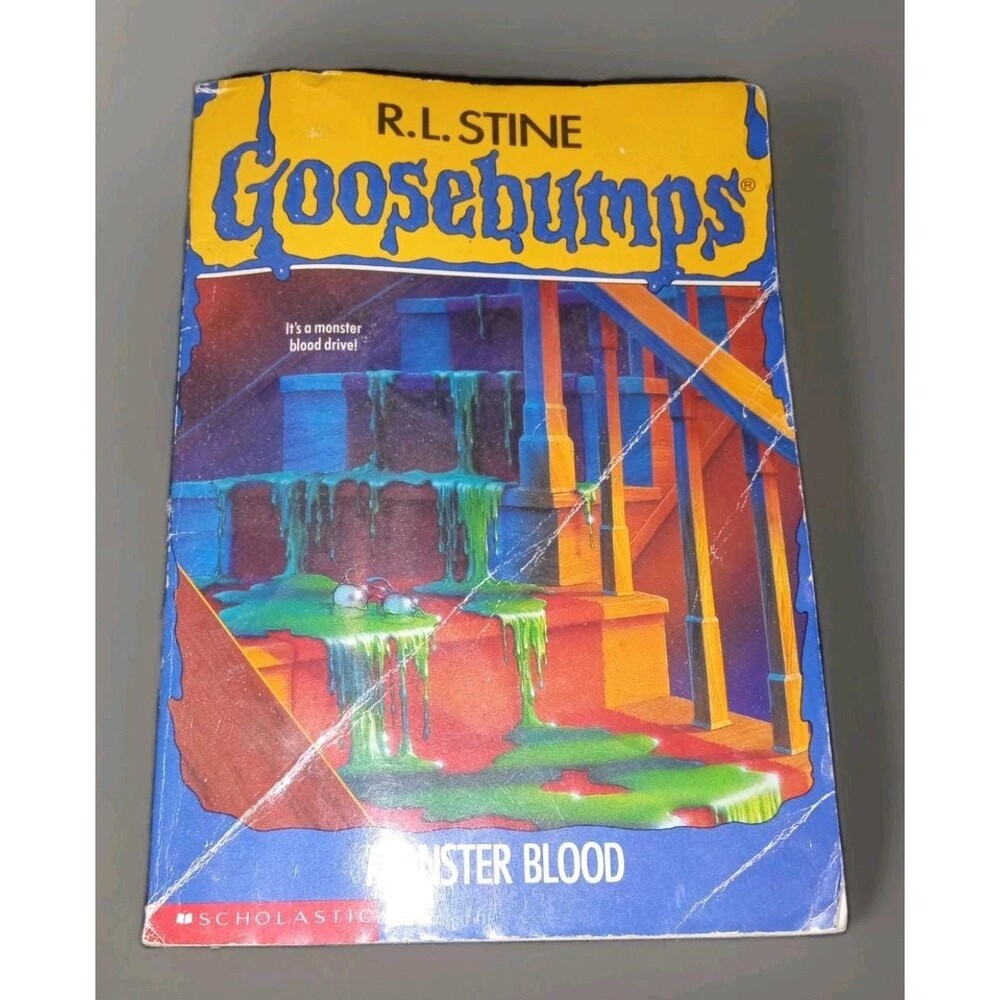 Goosebumps Monster Blood #3 Spine R L Stine 1992